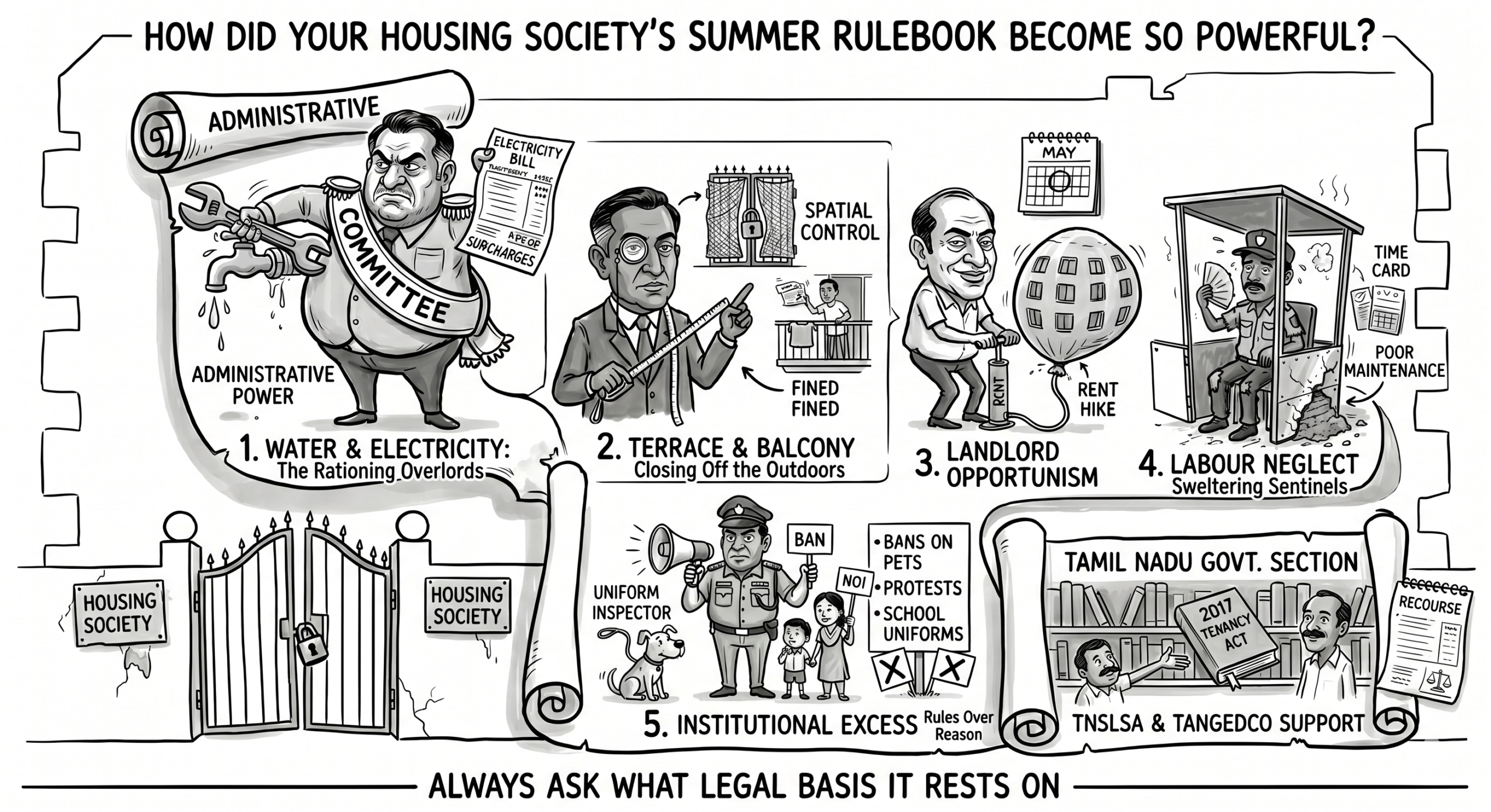 How Did Your Housing Society’s Summer Rulebook Become So Powerful?